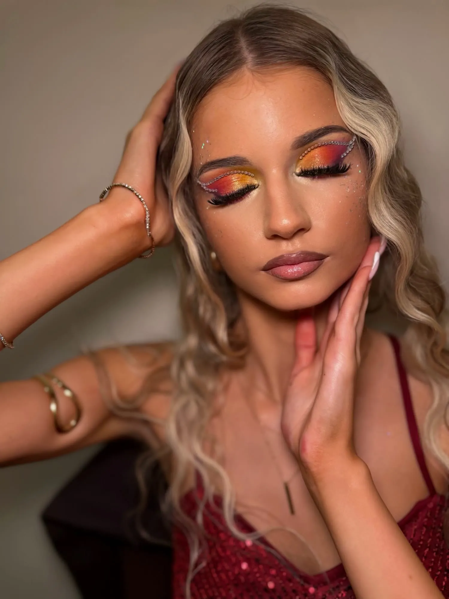 Makijaż Creative Makeup, efekt ze szkolenia, zdjęcie 2